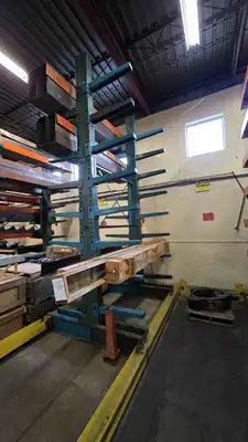USED Cantilever Shelves Heavy Duty