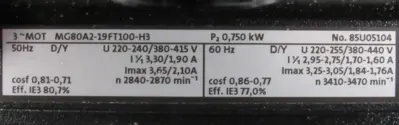 NEW GRUNDFOS MTR1-8/8 A-M-A-HUUV PUMP 98357578 MTR188AMAHUUV