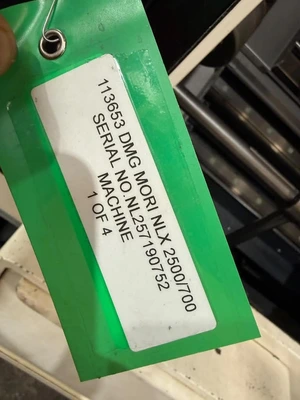 2019 DMG MORI NLX2500SY/700 CNC Lathes | Machinery Network (20)