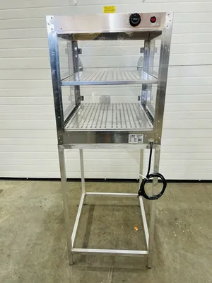 HeatMax 222725 Bread Warmer Display w/ Stand Tested and Working!