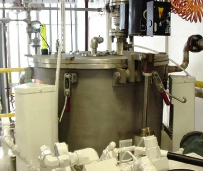 Sanborn 26" X 12" perforate basket centrifuge, 316SS.