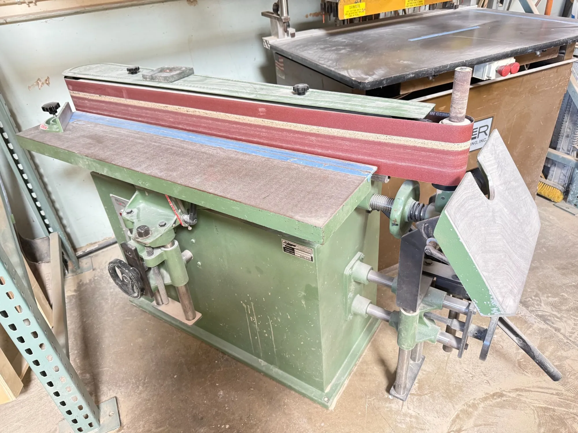 Used LASM NTS-1000C Belt Grinders Including Sanders California US | Heavy Wall Consulting #1326669