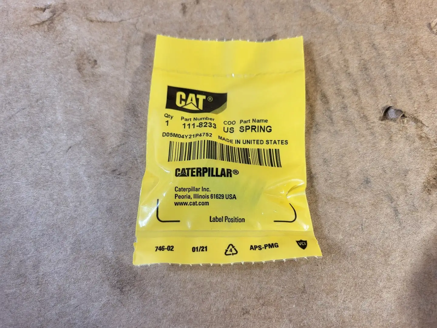 NEW CATERPILLAR 111-8233
