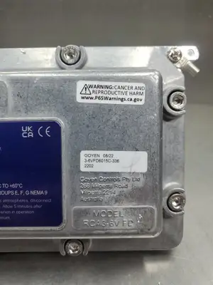 GOYEN 3-6VFD6015C-336 Hazardous Location Solenoid Manifold. 6D-2