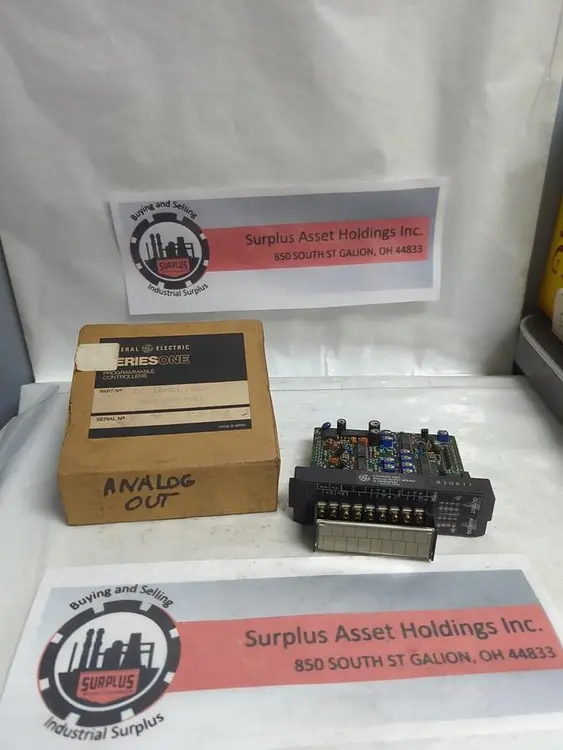 New | in-Stock GE IC610MDL166A Input / Output Modules | Surplus Asset Holdings #1205943