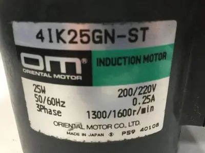USED ORIENTAL MOTOR 4IK25GN-ST