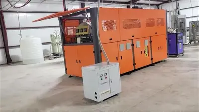 Filling Line, Bottles, Blow Molder, Filler/Rinser/Capper, Wrapper #A744851