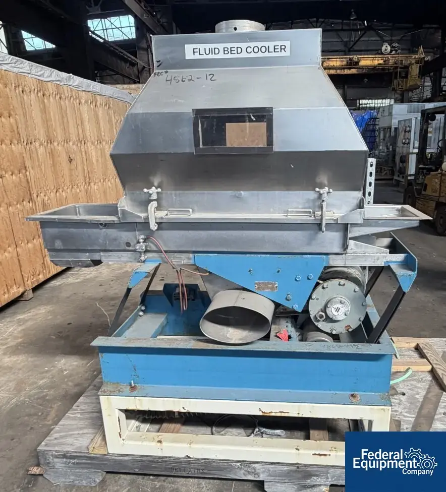 Used Camfil Witte 12" X 36" S/S Vibratory Fluid Bed Cooler Dust Collectors Ohio US | Federal Equipment Company #336847