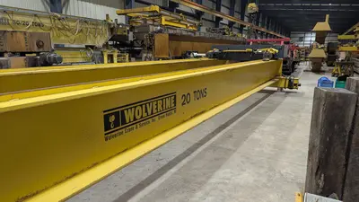 R&M 20 Ton Cranes - Overhead, Bridge | Highland Machinery & Crane (4)