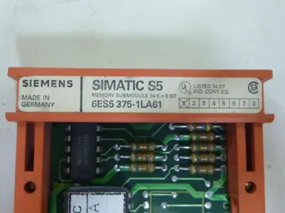 USED SIEMENS 6ES5 375-1LA61