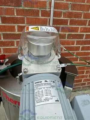 USED THERMO HYPERFORMA STAINLESS STEEL WATER JACKETED SINGLE USE 50L 5:1 BIOREACTOR