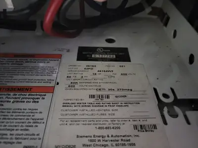 Full Voltage Non-Reversing MCC Bucket Size 2