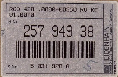 NEW HEIDENHAIN 257-949-38 ENCODER 25794938 5-031-920-A ROD 420.0000-250