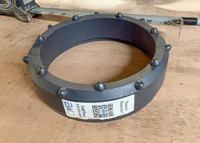 New | in-Stock AFTERMARKET 5" DUAL ROTARY CASING SHOE – 14 BALLISTIC BUTTONS ASSEMBLY- HEAVY DUTY #689-02-HD-D Drilling Attachments Pennsylvania US | East West Machinery & Drilling #1418134