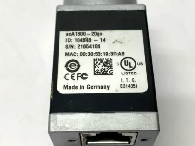 acA1600-20gc | Basler  Industrial Machine Vision Camera 2MP GigE - Used