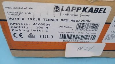 NEW LAPPKABEL ["HO7V-K", "4160505"]