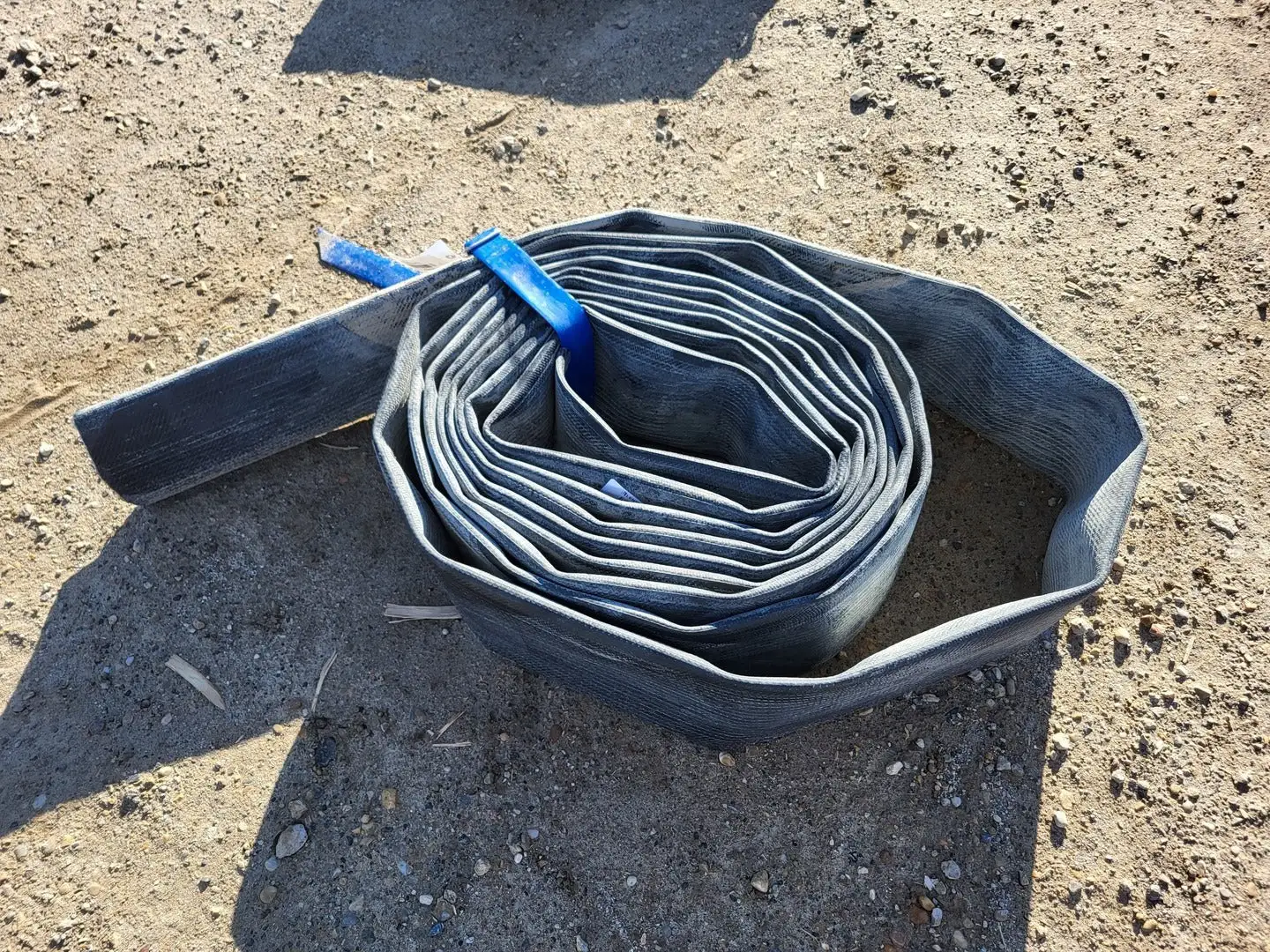 6" x 45 ft Hose Black