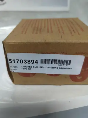 New | in-Stock BROWNING Q1 2-3/8 Conveyor Parts Ohio US | Surplus Asset Holdings #1240406