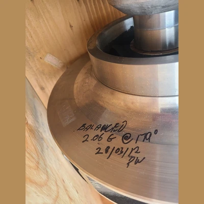10x8-17 Pump Impeller and Shaft