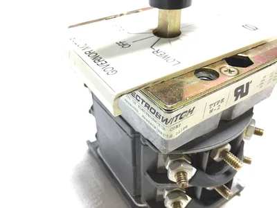 Electroswitch 505A703G43 Type W-2 Switch 600V 8A 300V 20A
