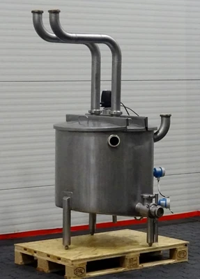 GEA Westfalia 25,000 LPH milk and cream pasteurization plant.