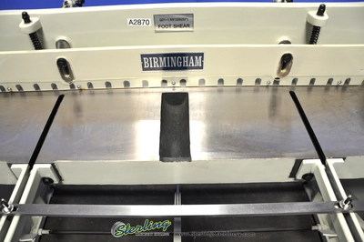 New | in-Stock BIRMINGHAM 0-5216-C Foot Power Shears California US | Sterling Machinery Exchange #1467179