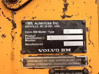 Used 1991 VOLVO L90 Wheel Loaders Utah US | CSS Equipment Sales #1475064