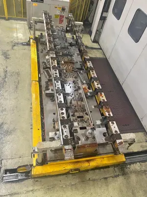 Aida 550 US Ton Model TMX-S2-500 Straight Side Mechanical Press