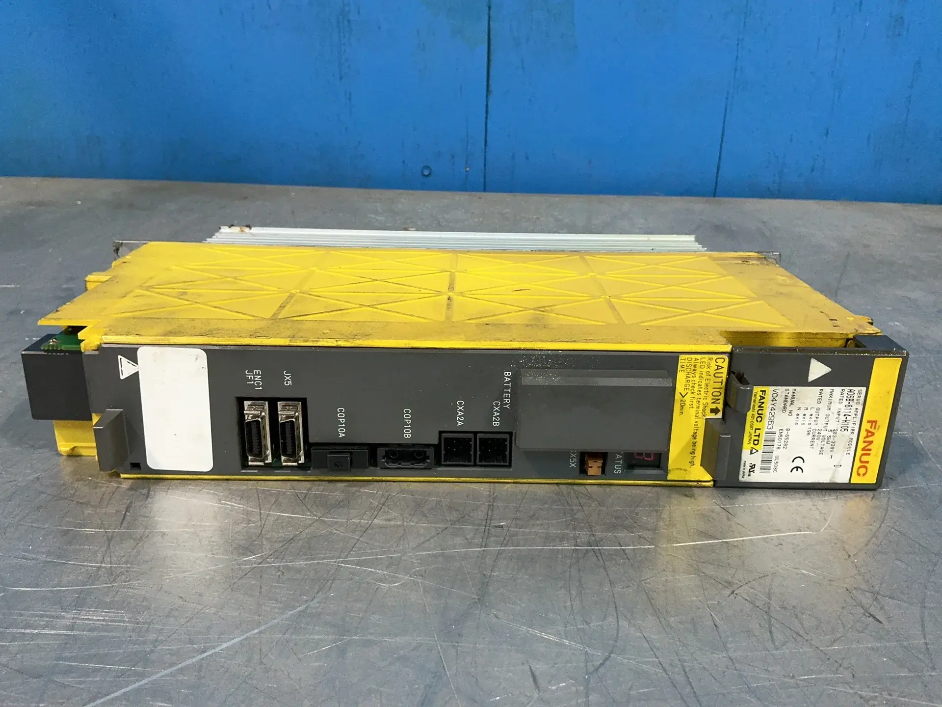 Used FANUC A06B6114H105 Servo Controller Parts Ohio US | HGR 24 #1335286