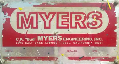 USED MYERS 775A-15