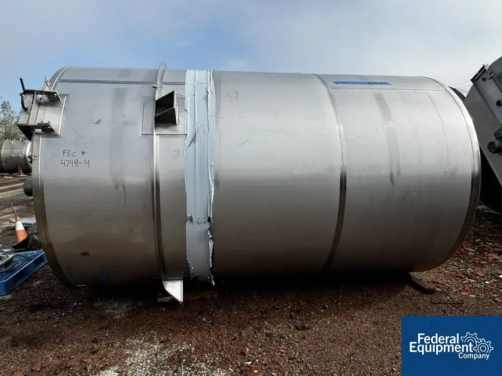USED ICCNW 4100 Gal ICCNW Mix Tank, 304 S/S, 3 HP