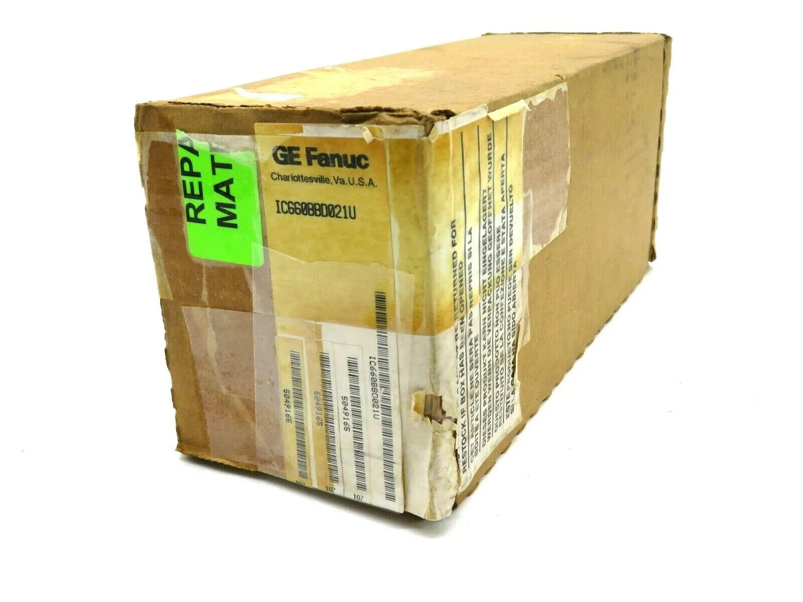 REPAIRED GE FANUC MODULE