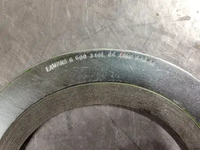 6" 600# 316L CC Spiral Wound Gasket