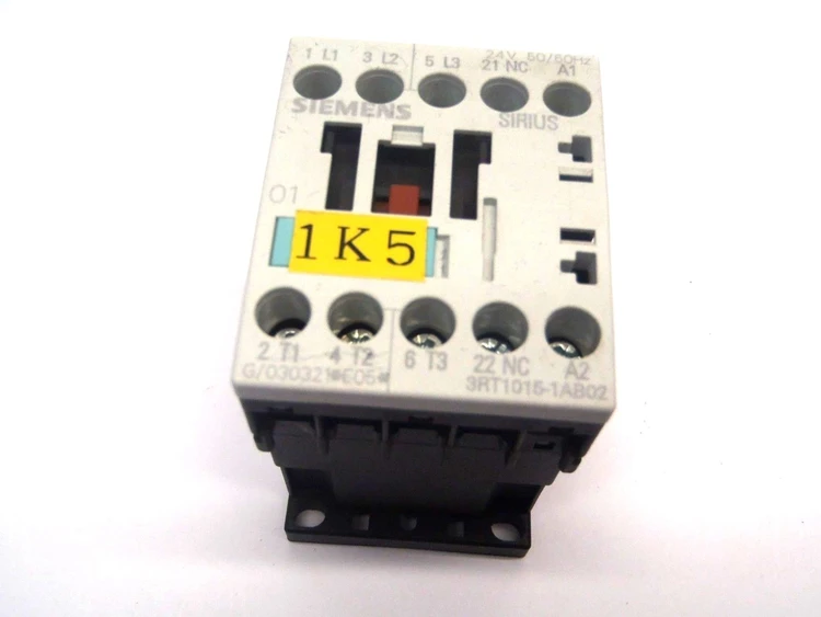 Used SIEMENS CONTACTOR 16A 600V 24V 50/60HZ PLC Contactors | Maverick Industrial Sales #1107830