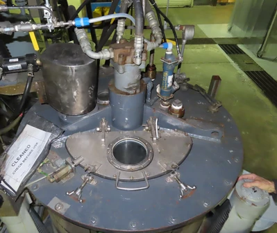 32" Ketema Mark III Basket Centrifuge, stainless steel perforated