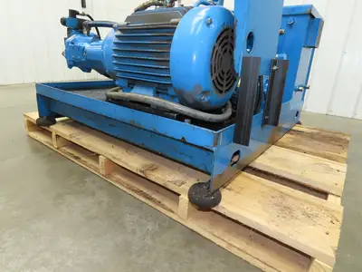 Eaton Vickers Hydraulic Power Unit 45 Gallon 19 GPM 3000PSI 20Hp 230/460V 3Ph