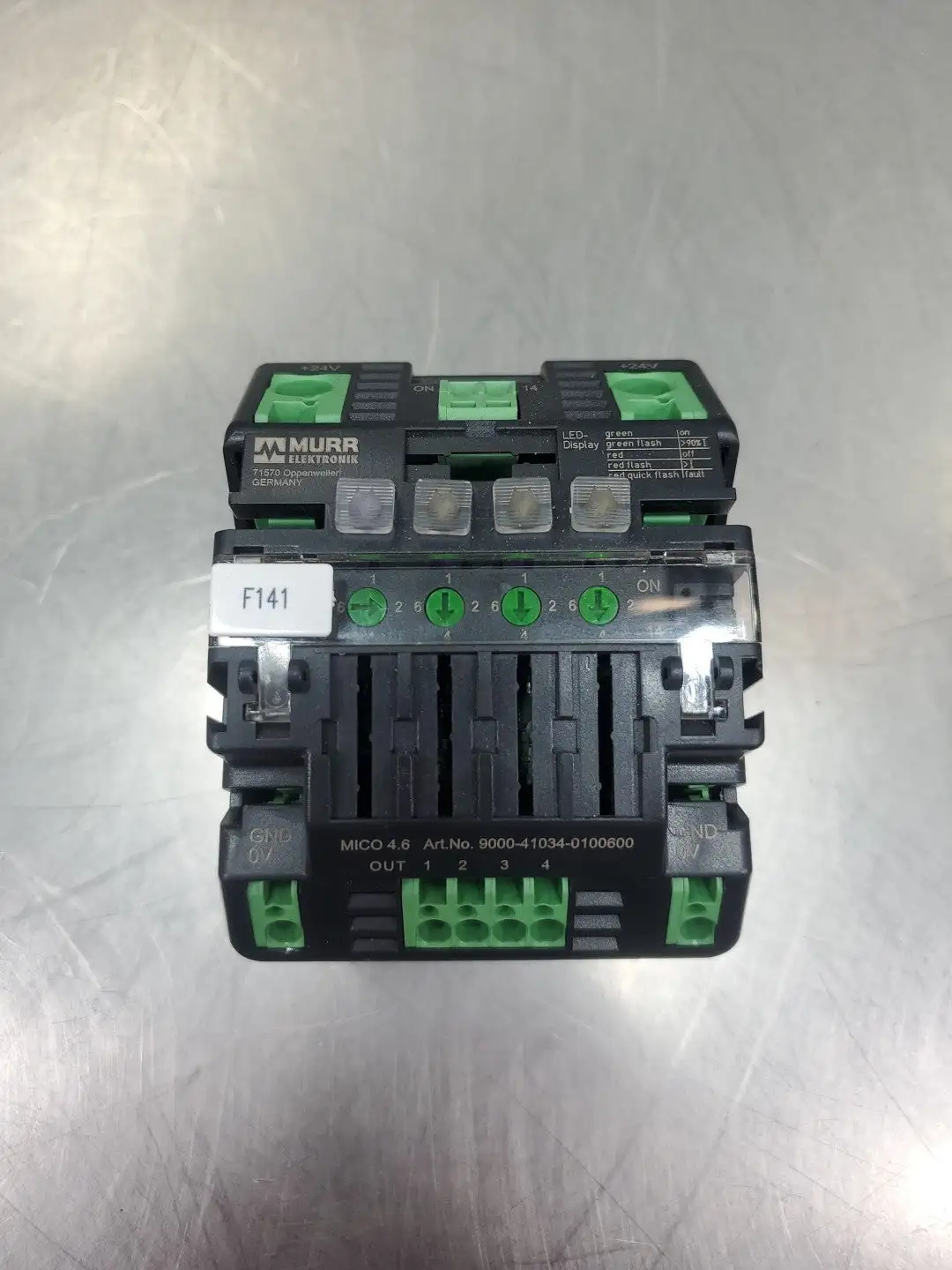 USED Murr Elektronik 9000-41034-0100600 MICRO 4.6 PLC Module