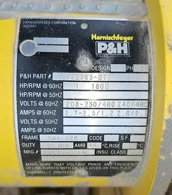 USED P&H 20 TON