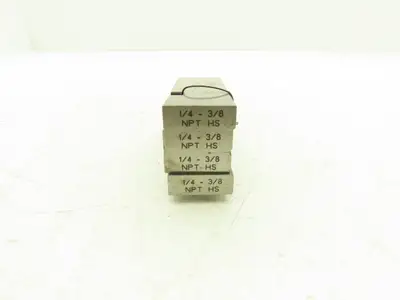 Ridgid 47940 Pipe Thread Dies 1/4"-3/8" NPT 1 Set Of 4