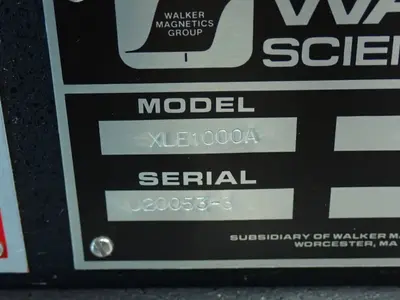 USED WALKER SCIENTIFIC XLE1000A