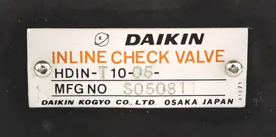 USED DAIKIN HDIN-T10-05