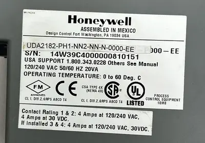 USED HONEYWELL UDA2182-PH1-NN2-NN-N-0000-EE