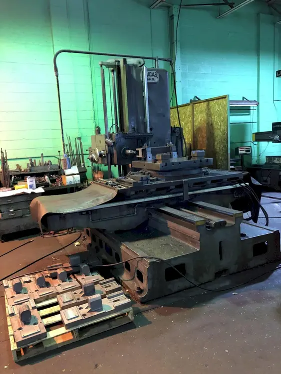 Used LUCAS 441B-72 Horizontal Table Type Boring Mills Ohio US | G-2000, Inc. #1494959