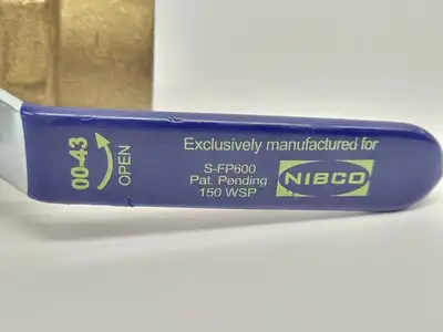 New | in-Stock Nibco 1-1/4" 600 CWP, S-FP600 Pump & Valve Parts Michigan US | Maverick Industrial Sales #1391196