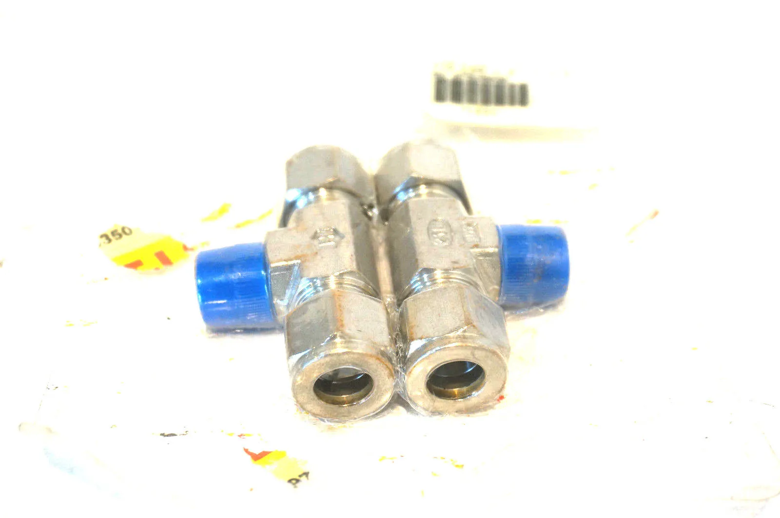 2 NEW HAM-LET 772-LSS 1/2"X3/8" MALE BRANCH TEE 772LSS1238