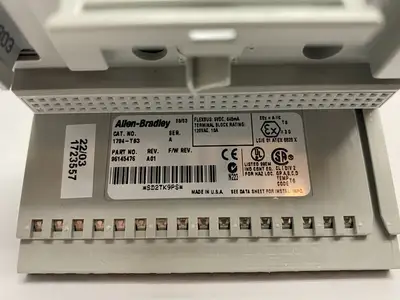 USED ALLEN-BRADLEY SER A FLEX I/O TERMINAL BASE