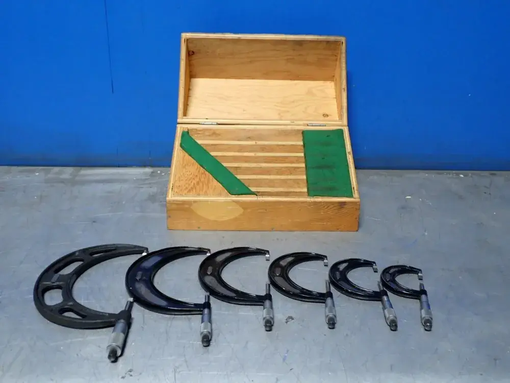 Used STARRETT 486 Micrometers Ohio US | HGR 24 #1232612