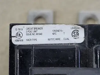 USED EATON QBHW2050