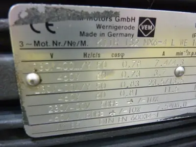 USED VEM K11R 132 MX6-4 L WE