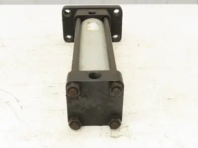 Horiuchi F8-SE Hydraulic Cylinder 80mm Bore 250mm 9.8" Stroke Flange Mount